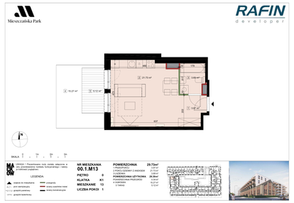 Mieszkanie w inwestycji: Mieszczańska Park
