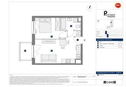 Mieszkanie w inwestycji: Przystanek Prądnik
