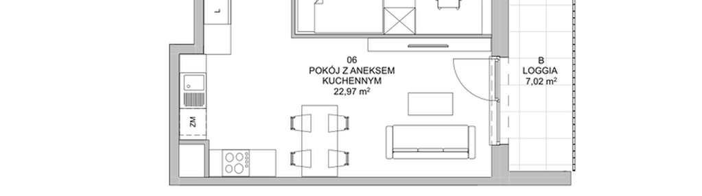 Mieszkanie w inwestycji: Francuska Park VIIIB