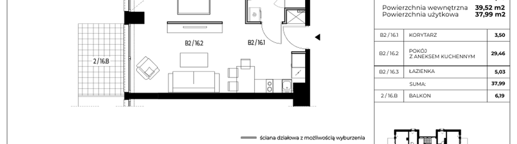 Mieszkanie w inwestycji: Apartamenty Klimatyczna