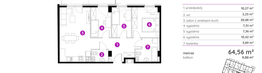 Mieszkanie w inwestycji: Murapol Scarpa