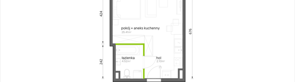 Mieszkanie w inwestycji: Aroniowa Vita