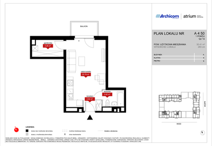 Mieszkanie w inwestycji: Atrium - Nowy Szczepin