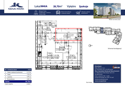 Mieszkanie w inwestycji: Nova Park etap II