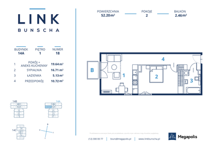 Mieszkanie w inwestycji: LINK BUNSCHA