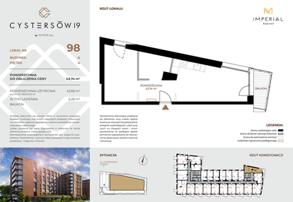 Mieszkanie w inwestycji: Cystersów 19 - lokale inwestycyjne