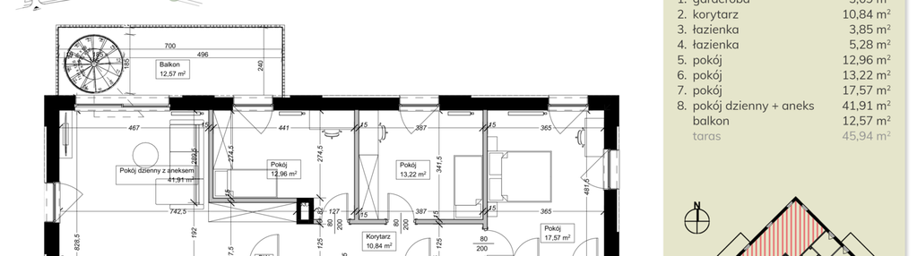 Mieszkanie w inwestycji: Apartamenty przy Parku Szczytnickim