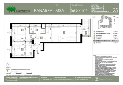 Mieszkanie w inwestycji: Panarea