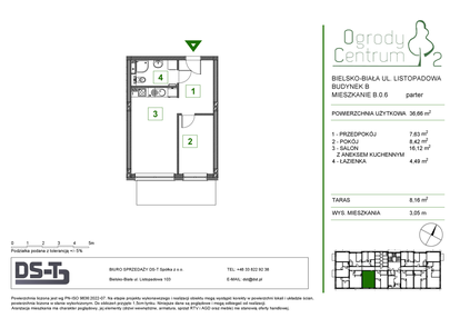 Mieszkanie w inwestycji: Ogrody Centrum 2