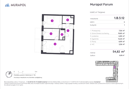 Mieszkanie w inwestycji: Murapol Forum