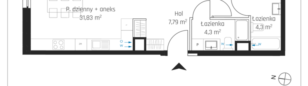 Mieszkanie w inwestycji: Nadmotławie Apartments etap I