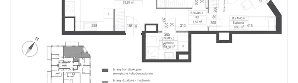 Mieszkanie w inwestycji: Unikat Apartamenty B