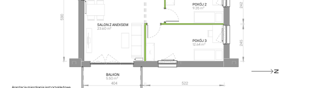 Mieszkanie w inwestycji: Via Flora