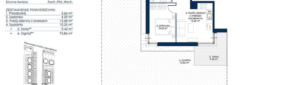 Mieszkanie w inwestycji: Sol Marina etap III