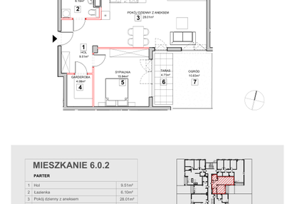 Mieszkanie w inwestycji: Zakątek Harmonia II