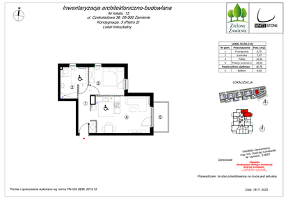 Mieszkanie w inwestycji: Zielone Zamienie IX
