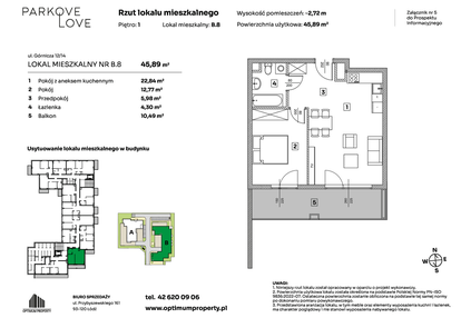 Mieszkanie w inwestycji: Parkove Love