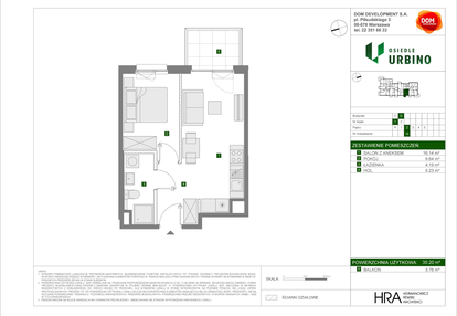 Mieszkanie w inwestycji: Osiedle Urbino etap 4.2