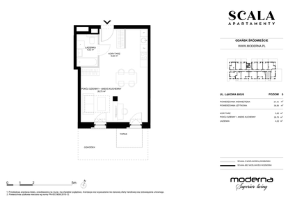 Mieszkanie w inwestycji: Scala