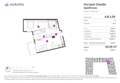 Mieszkanie w inwestycji: Murapol Osiedle Szafirove