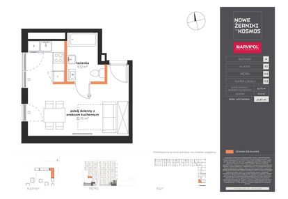 Mieszkanie w inwestycji: Nowe Żerniki to KOSMOS