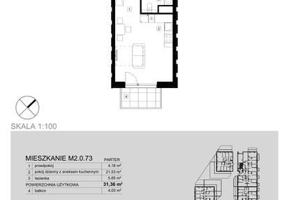 Mieszkanie w inwestycji: Modern Helenów