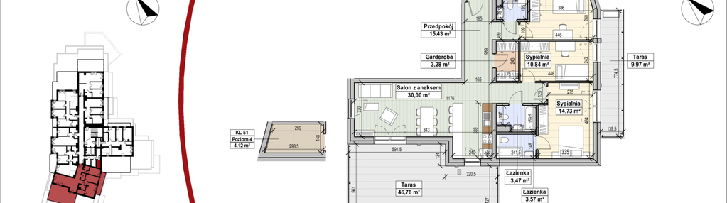 Mieszkanie w inwestycji: Apartamenty Wywrockiego 11