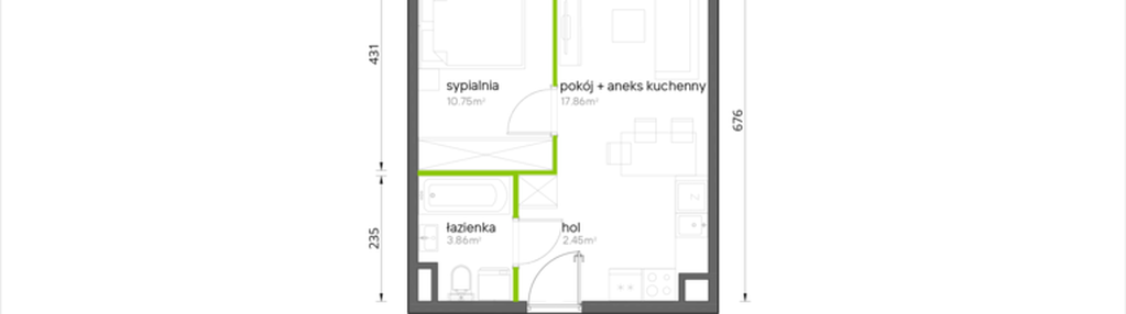 Mieszkanie w inwestycji: Aroniowa Vita