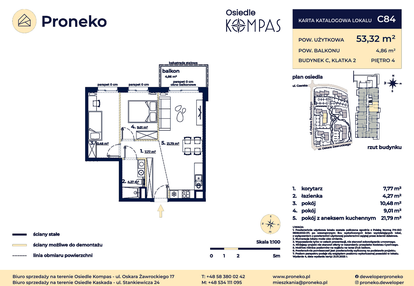 Mieszkanie w inwestycji: Osiedle Kompas