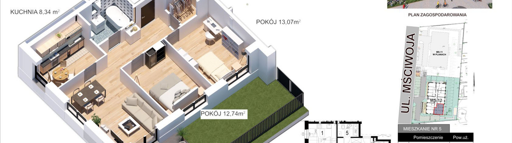 Mieszkanie w inwestycji: Mściwoja MS-12