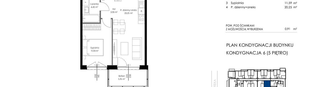 Mieszkanie w inwestycji: Chylońska STO10 etap III