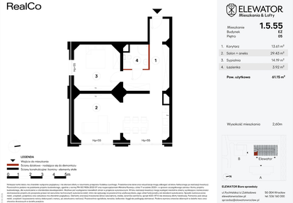Mieszkanie w inwestycji: Elewator - Mieszkania i Lofty