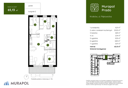 Mieszkanie w inwestycji: Murapol Prado