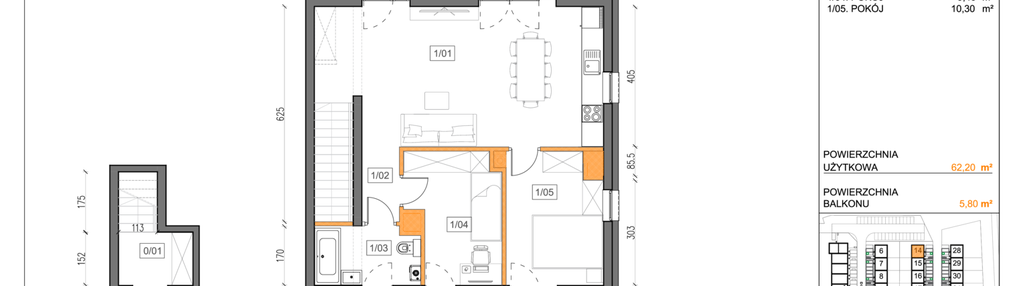 Mieszkanie w inwestycji: Małe Wilczyce etap 9