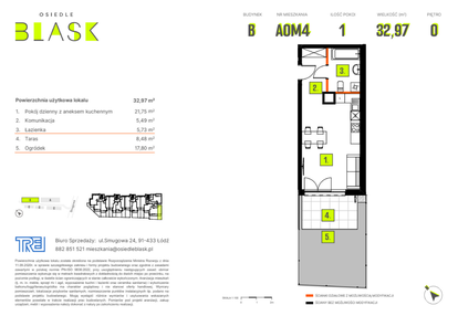 Mieszkanie w inwestycji: Osiedle BLASK - Etap I