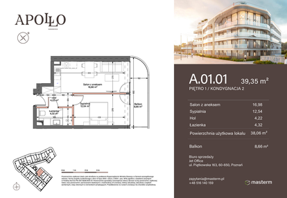 Mieszkanie w inwestycji: Apollo Residence