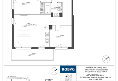 Mieszkanie w inwestycji: Rytm Mokotowa - etap 2A