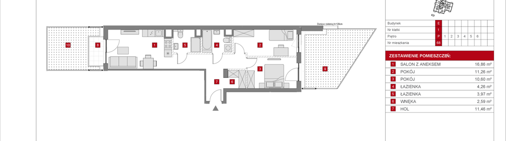 Mieszkanie w inwestycji: Osiedle Przy Ryżowej etap II
