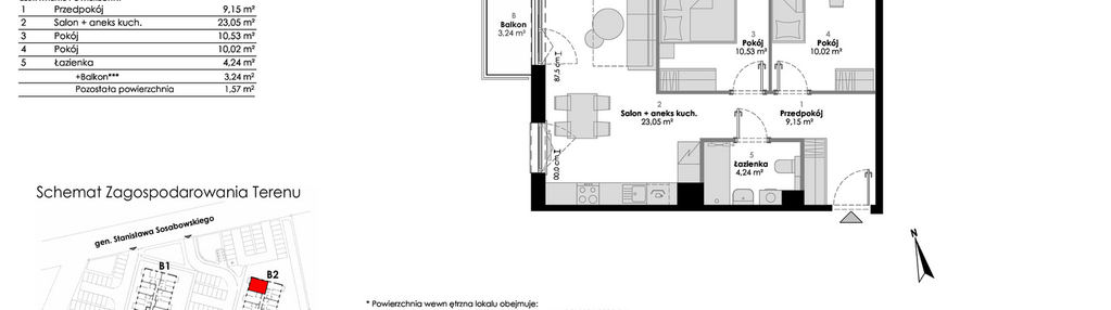 Mieszkanie w inwestycji: Osiedle Chabrowe