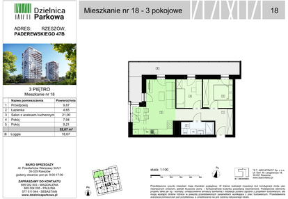 Mieszkanie w inwestycji: Dzielnica Parkowa VII