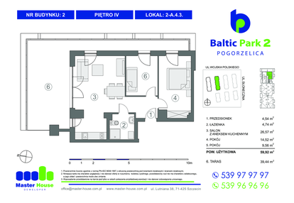 Mieszkanie w inwestycji: Baltic Park 2 Pogorzelica bud. 1 i 2