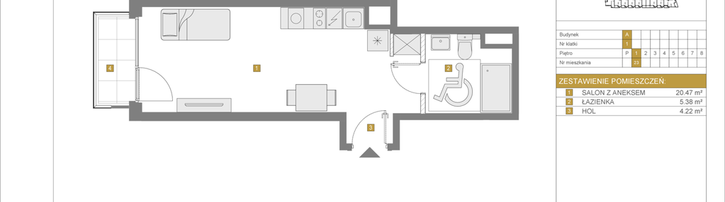 Mieszkanie w inwestycji: Apartamenty Grzybowska 11