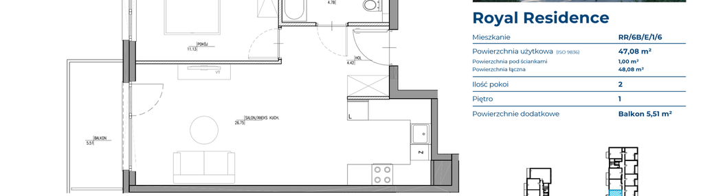 Mieszkanie w inwestycji: Royal Residence 6B