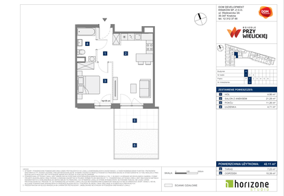 Mieszkanie w inwestycji: Osiedle przy Wielickiej