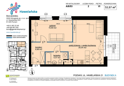 Mieszkanie w inwestycji: Osiedle Hawelańska etap III - bud. A