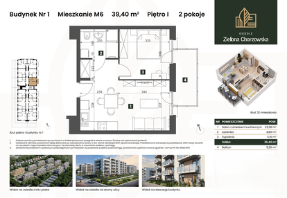 Mieszkanie w inwestycji: Osiedle Zielona Chorzowska