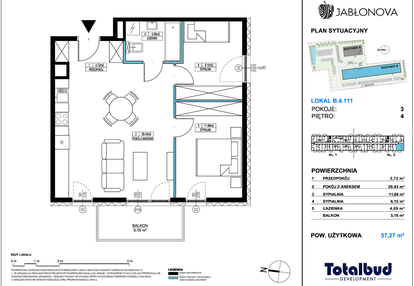 Mieszkanie w inwestycji: Jabłonova