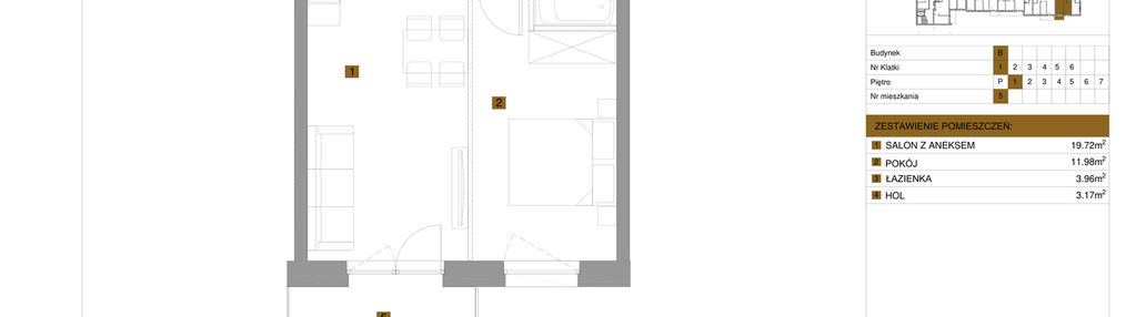Mieszkanie w inwestycji: Apartamenty nad Oławką etap II