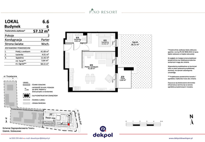 Mieszkanie w inwestycji: Pino Resort