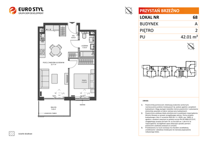 Mieszkanie w inwestycji: Przystań Brzeźno